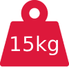 вага 15кг